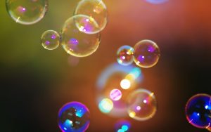 experimento de burbuja de jabon casero de quimica